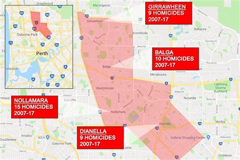crime rate by suburb perth|perth crime map 2022.